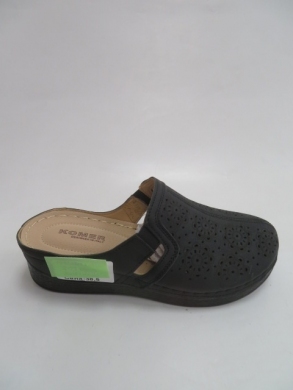 Klapki damskie na koturnie (36-41) Z-34 BLACK