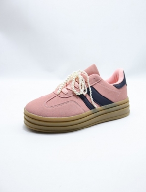 Buty sportowe damskie na płaskim (36-41) RA2102 PINK