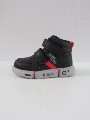 Botki chłopięce (21-26) H277A BLACK/RED