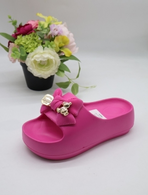 Basenówki damskie (36-41) BG155 FUCHSIA