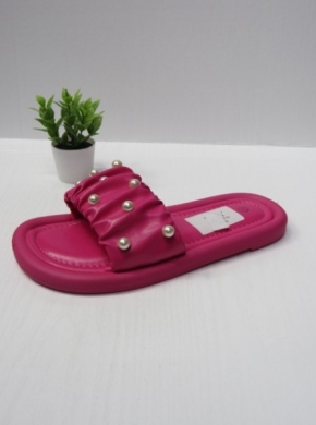 Klapki damskie na płaskim (36-41) SS-132 FUCHSIA