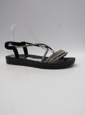 Sandały damskie na płaskim (36-41) Z-12 BLACK