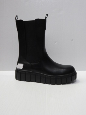 Botki damskie na płaskim (36-41) D63 BLACK