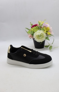 Buty sportowe damskie na płaskim (36-41) WCF-60 BL/GOLD