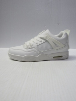 Buty sportowe damskie na płaskim (36-41) W076 WHITE