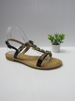 Sandały damskie na płaskim (36-41) TZ139 BLACK