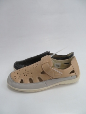 Sandały damskie na płaskim (37-42) E8008 BL/GR/YELL