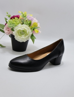 Czółenki damskie na obcasie (36-41) YCC-112 BLACK