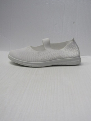 Półbuty damskie na płaskim (37-41) 2807 WHITE