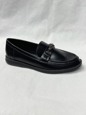 Mokasyny damskie na płaskim (36-41) 3244 BLACK