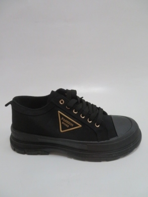 Trampki damskie na koturnie (36-41) 7SP 721-LS BLACK
