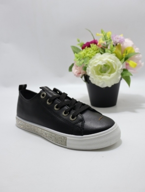 Buty sportowe damskie na płaskim (36-41) BO-120 BLACK