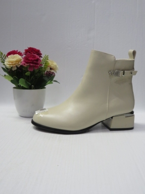 Botki damskie ocieplane na obcasie (36-41) X-6632-2A-2 BEIGE