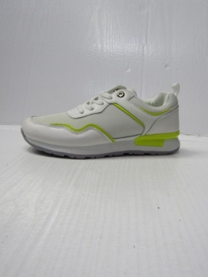 Buty sportowe damskie na płaskim (36-41) 9372 WHITE
