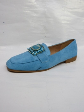 Mokasyny damskie na płaskim (36-41) 3690 BLUE