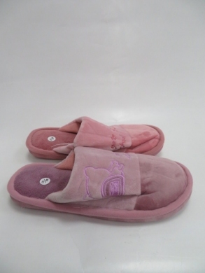 Kapcie damskie ocieplane (36-41) F8-55 MIX