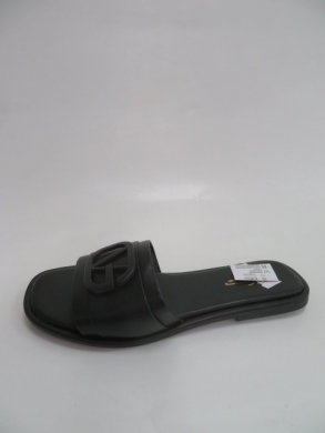 Klapki damskie na płaskim (36-41) 100-6 BLACK