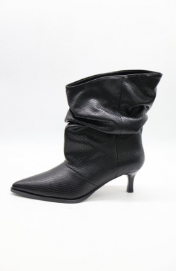 Botki damskie na szpilce (36-41) 037B BLACK