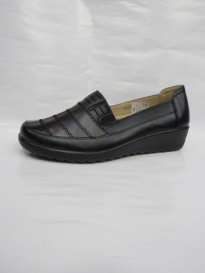 Półbuty damskie na płaskim (36-42) 8320-31 BLACK
