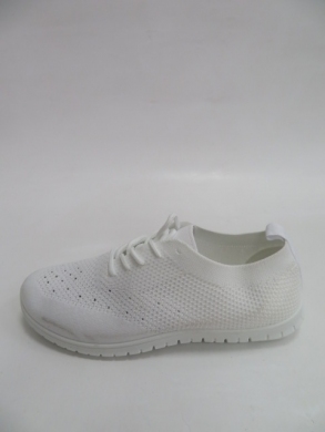 Tenisówki damskie na płaskim (36-41) HB-55 WHITE