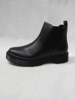 Botki damskie na płaskim (36-41) A502M BLACK