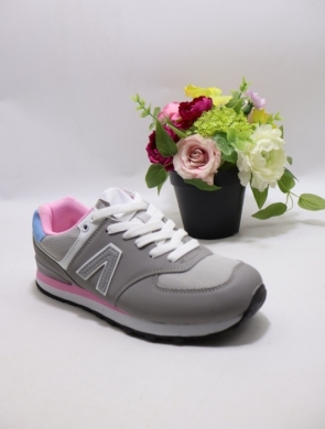 Buty sportowe damskie na płaskim (36-41) B18755-8 GREY