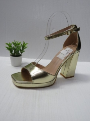 Sandały damskie na obcasie (36-41) H8-315 GOLD