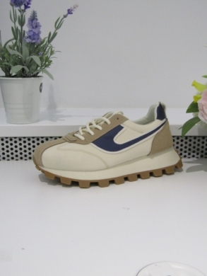 Buty sportowe damskie na płaskim (36-41) 88-91 KHAKI