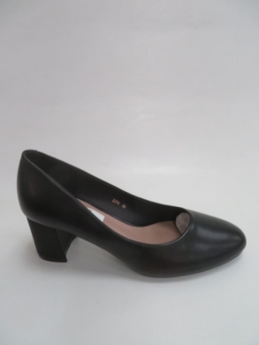Czółenki damskie na obcasie (36-41) 2205 BLACK