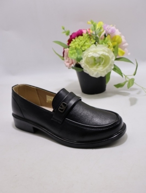 Półbuty damskie na płaskim (36-42) C607 BLACK