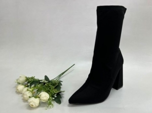 Kozaki damskie jesienne na obcasie (36-41) MVP320X BLACK