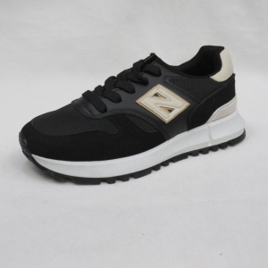 Buty sportowe młodzieżowe (36-41) AB961 BLACK