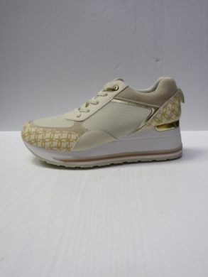 Buty sportowe damskie na płaskim (36-41) AB965 BEIGE