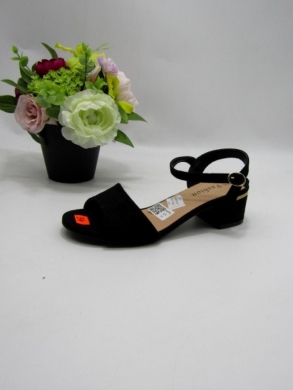 Sandały damskie na obcasie (36-41) TY2428 BLACK/MIC
