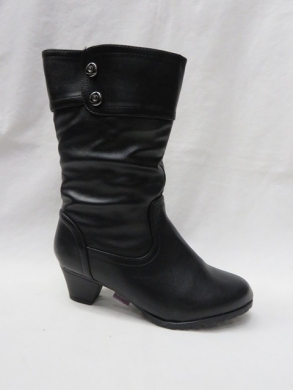Kozaki damskie ocieplane na obcasie (40-43) LK-A04D