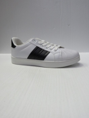 Buty sportowe damskie na płaskim (36-41) DS99-3 WHITE/BLACK