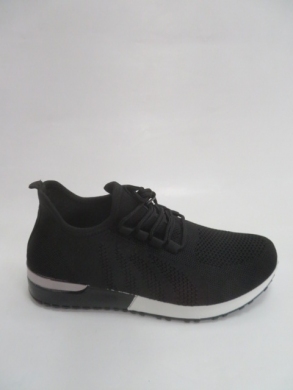 Buty sportowe damskie na płaskim (36-41) A23 BLACK