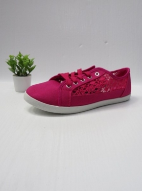 Tenisówki damskie (36-41) BO-192 FUSHIA