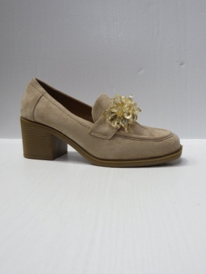 Półbuty damskie na obcasie (36-41) JH320 CAMEL