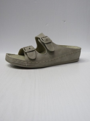 Klapki damskie na koturnie (36-42) Y508-2 STONE
