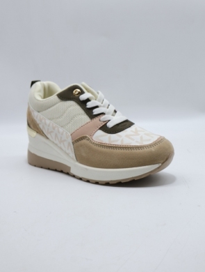 Buty sportowe damskie na koturnie (36-41) LDLJ67 OLIVE