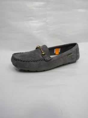 Mokasyny damskie na płaskim (36-41) 0567 GREY