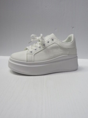 Buty sportowe damskie na płaskim (36-41) M20 ALLWHITE