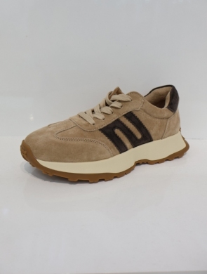 Buty sportowe damskie na płaskim (36-41) GD-LX1078B BE/COFFE