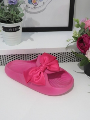 Klapki damskie na płaskim (36-41) SS-117 FUCHSIA