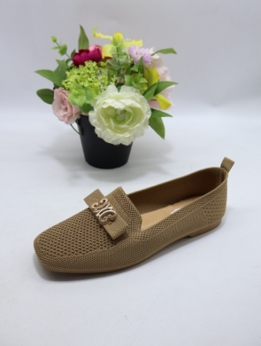 Mokasyny damskie na płaskim (36-41) 5122 KHAKI