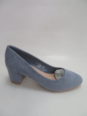 Czółenki damskie na obcasie (36-41) LL270 BLUE