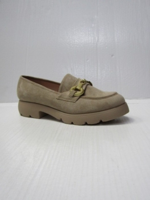 Mokasyny damskie na płaskim (36-41) 8716 BEIGE