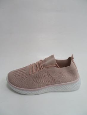 Buty sportowe damskie na płaskim (36-41) G8395 PINK