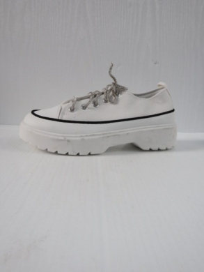 Trampki damskie na koturnie (36-41) BO-116 WHITE